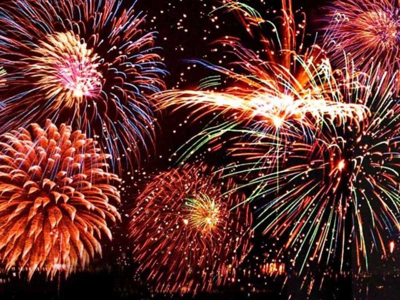 Эффекты фейерверков - наиболее распространенные